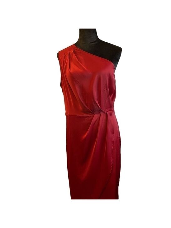 pretty garden Dresses & Skirts - Pretty Garden Res One Shoulder Dress  size M.   NWT